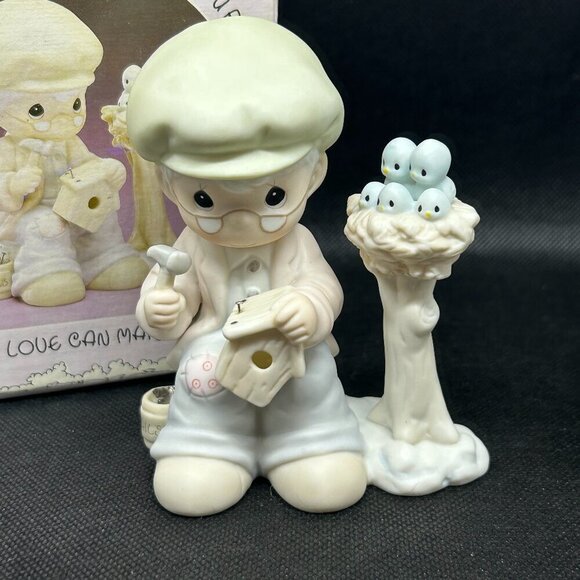 Precious Moments “Only Love Can Make a Home” 1992 Members Only figurine - Picture 1 of 5